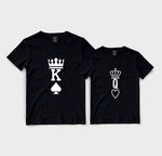 K spades & Q heart crown