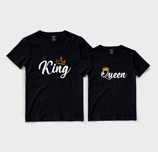 King and Queen Golden Crown