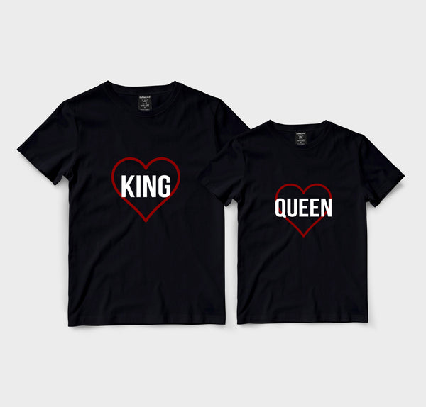 King & Queen Heart